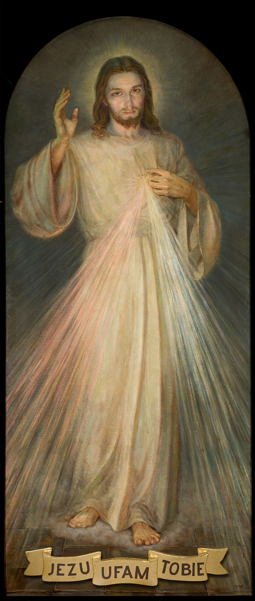 Das Gnadenbild des Barmherzigen Jesus