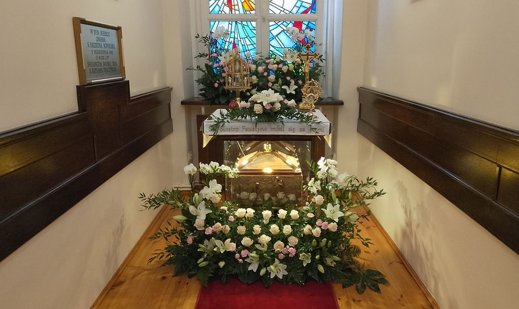 Besuch der Zelle der hl. Schwester Faustina