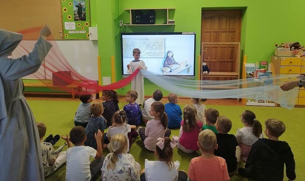 „Woche der Schutzpatronin“ in einem Kindergarten in Brzesko